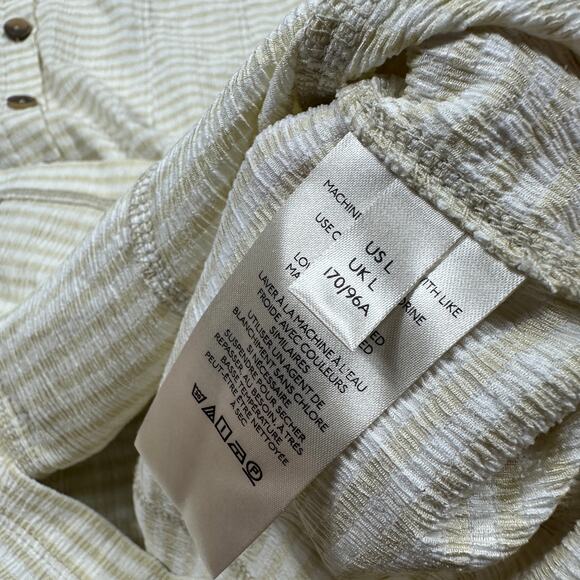 Urban Outfitters Stella Bodycon Mini Summer Casual Button Down Shirt Dress Large - Picture 10 of 16